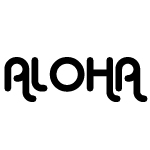 Aloha Vinyl Decal Sticker