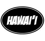 Hawaii Oval Decal