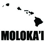 Moloka'i With Island Chain Decal