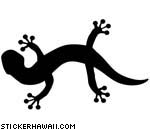 Mo'o Gecko Decal