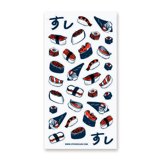 sushi japan japanese food sticker sheet