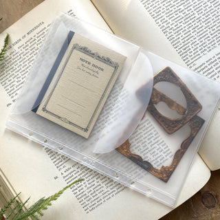 A5 two pocket stationery storage organizer